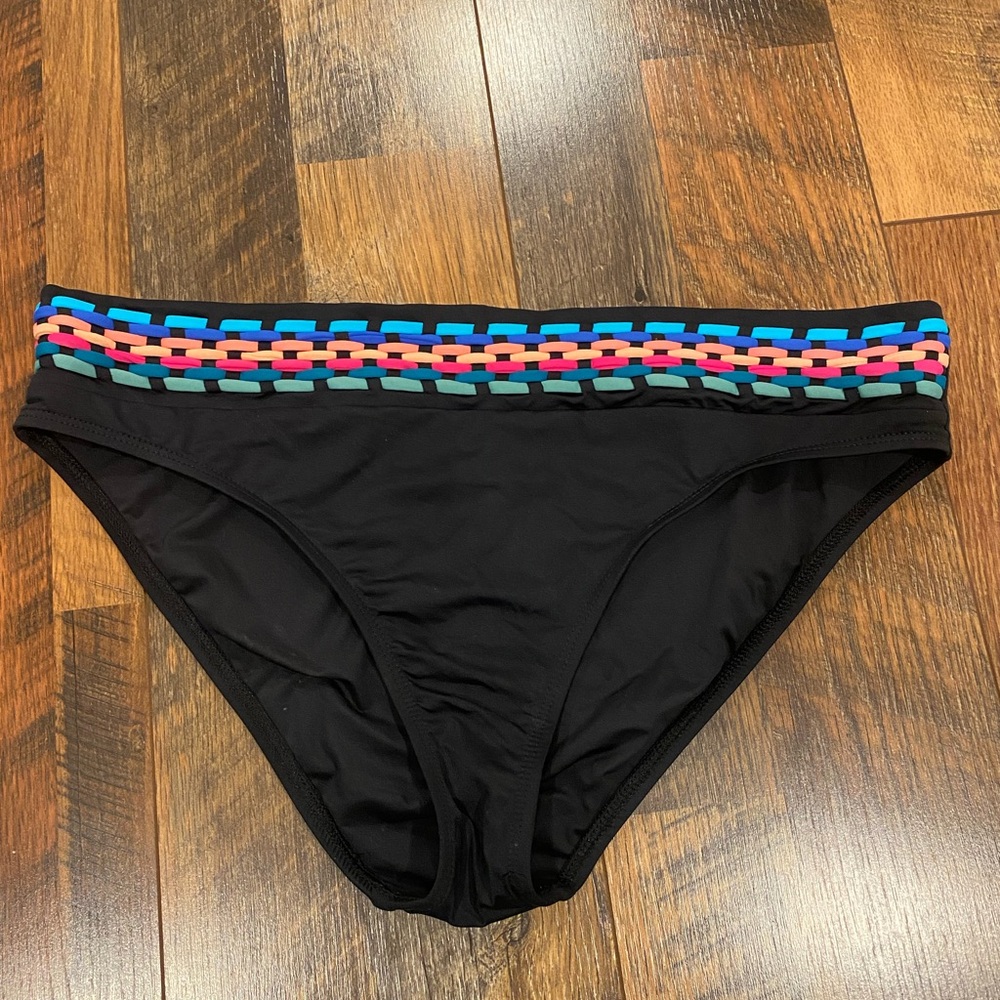 La Blanca Black moon Swim bikini Bottom size 12